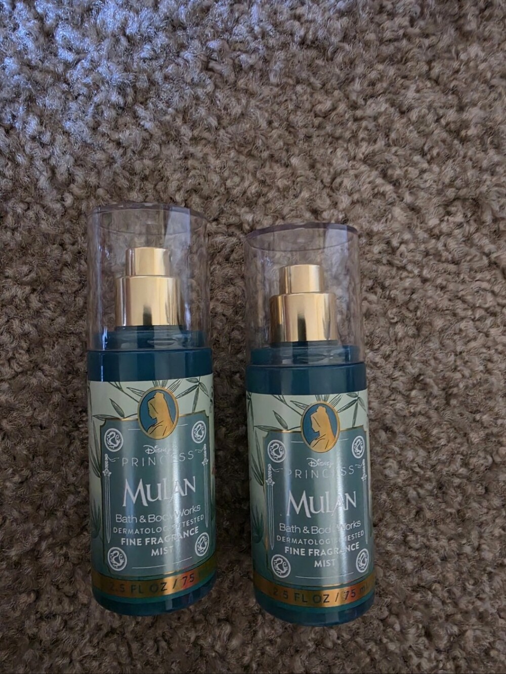 Bath & Body Works Disney Princess mulan bbw fine fragrance 2.5 Fl Oz Lot Of 2